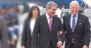 Washington: FM calls on Joe Biden